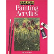 Book First Steps Painting Acrylics