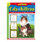 Book Draw & Color Cats & Kittens