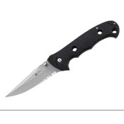 Columbia River Knife & Tool 7914 Hammond Cruiser Linerlock Knife with Part Serrated Blade