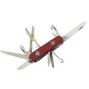 Swiss Army Knives 55201 Huntsman Boy Scout Pocket Knife with Red Handles