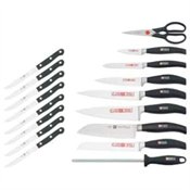 Henckels Knives 19223 Five Star Series Eighteen Piece Kitchen Cutlery Block Set
