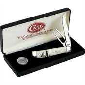 Case Knives 6022 Golf Tool with Smooth Natural Bone Handles