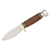 Marble Knives 80409 Sport Fixed Blade Knife with Tiger Wood Handle