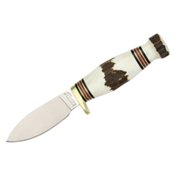Marble Knives 80408 Sport Fixed Blade Knife with Genuine Stag Handle