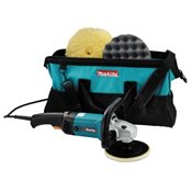 Makita 9227CX3 7-Inch Hook and Loop Electronic Polisher-Sander with Polishing Kit