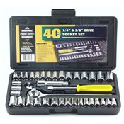 Great Neck PSO40 40 Piece 1/4-Inch and 3/8-Inch Drive Socket Set