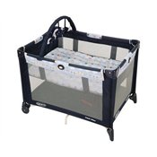 Graco Pack 'n Play Portable Playard with Bassinet in Rise and Shine