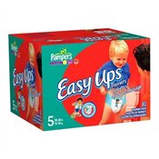 Pampers Easy Ups Trainers for Boys, Size 5, 80-Count
