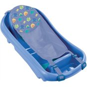The First Year's Infant To Toddler Tub with Sling Blue