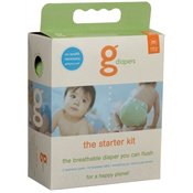 gDiapers Little gPants 2-Pack Orange & Vanilla, Medium