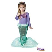 Lil' Mermaid Costume: Toddler's Size 2T-4T