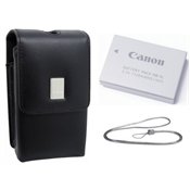 Canon Digital Elph Accessory Kit for Canon SD990IS, SD970IS, SD880IS, SD800IS, SD890IS, SD950IS, SD900, SD870IS, SD850IS & SD790IS Digital Cameras