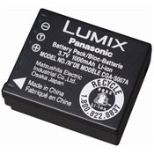 Panasonic CGA-S007A/1B Rechargeable Lithium Ion Battery for Panasonic DMC-TZ1-Series Digital Cameras (Retail Packaging)