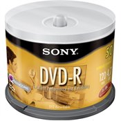 Sony 50DMR47RS4 16x DVD-R Discs (50 Disc Spindle)