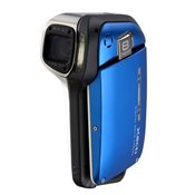 Sanyo Xacti VPC-E2 Digital Camcorder and 8 MP Digital Camera (Blue)