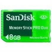 SanDisk SDMSG-8192-A11 8GB Gaming Memory Stick PRO Duo (Green)