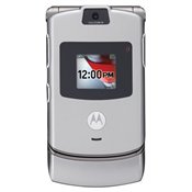 Motorola RAZR V3 Unlocked Phone with Camera and Video Player--International Version with No Warranty (Silver)
