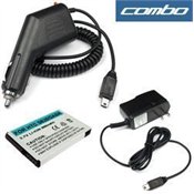 Bargaincell- 3-Piece Value Combo Pack Of HTC T-Mobile Dash PDA Smartphone Includes: Vehicle Cigarette Lighter Power Charger with IC Chip + Home Wall T