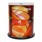TDK  4.7GB 16x DVD-R (100-Pack Spindle)