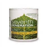 Seventh Generation Bathroom Tissue, 1-Ply Sheets, 1000 Sheet Roll (Pack of 48)