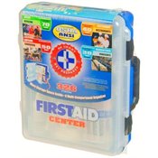 First Aid Kit With Hard Case- 326 pcs- First Aid Complete Care Kit - Exceeds OSHA & ANSI Guidelines - Ideal for the Workplace - Disaster Preparedness