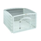 Iris CI-604 Indoor/Outdoor Plastic Pet Pen, 4 Panels