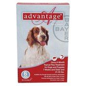 Advantage Topical Flea Treatment for Dogs 21-55 Lbs (6 Applications)