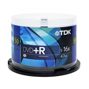 TDK 16X DVD+R 50 Pack Spindle