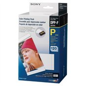 Sony 4 x 6-Inch Print Pack with Snap-Off Edges for DPP-F Printers (SVM-F120P)