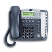 AT&T 974 Small Business System Speakerphone with Intercom and Caller ID/Call Waiting (Titanium Blue)
