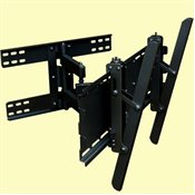 VideoSecu TV wall mount for 37"-55" LCD LED Plasma TV, full motion articulating 27" Pullout swivel tilting Free 7 ft HDMI cable W13