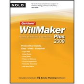 Quicken Willmaker Plus 2008 Edition: Estate Planning Essentials (Book with CD-ROM)