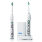 Philips Sonicare HX6952 Flexcare Special Edition Rechargeable Toothbrush System with 2 FlexCare Handles, 2 Brush Heads and 1 Travel Charger