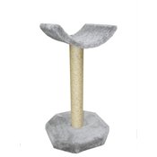 Molly and Friends "Kitty Cot" Premium Handmade One Tier Sisal Cat Scratching Post Furniture with Cradle, Model Scr/c, Beige