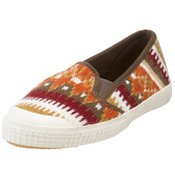 Bc Footwear Women's Rise N' Shine Sweater Step In Loafer,Brown,6 M US