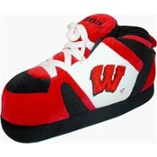 Wisconsin Badgers Original Comfy Feet Slippers (Size XX-Large)
