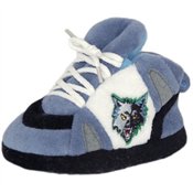 Minnesota Timberwolves NBA Comfy Feet Baby Slippers