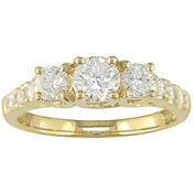 14k Gold 1ct TDW Diamond Engagement Ring