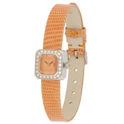 Corum Women's Orange Sugar Cube Diamond Watch