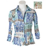 Agora Women's Button-down Collar Blouse